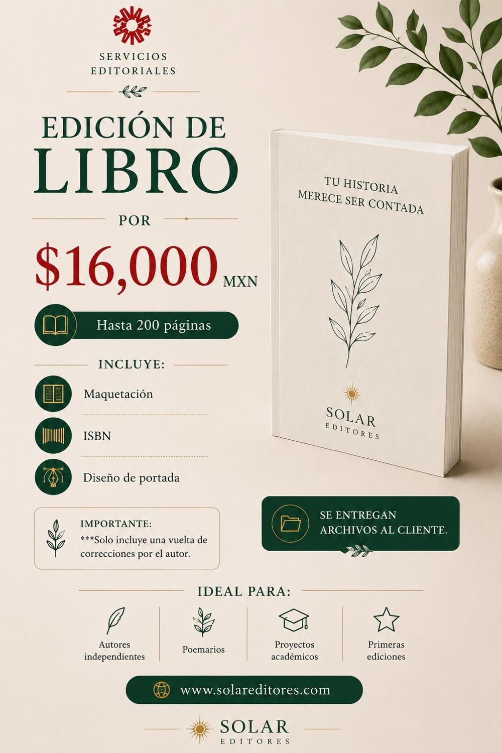 Edición Esencial $16,000